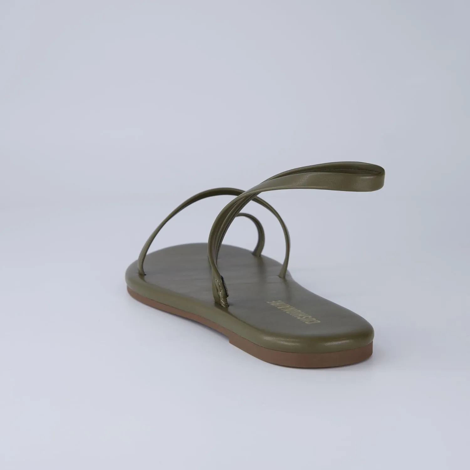CUSHIONAIRE CHAI Women??s Strappy Sandals ?C Flat Sandals for Women, Comfortable Beach Sandals, Summer Slip-On Shoes, Casual Dressy Sandals