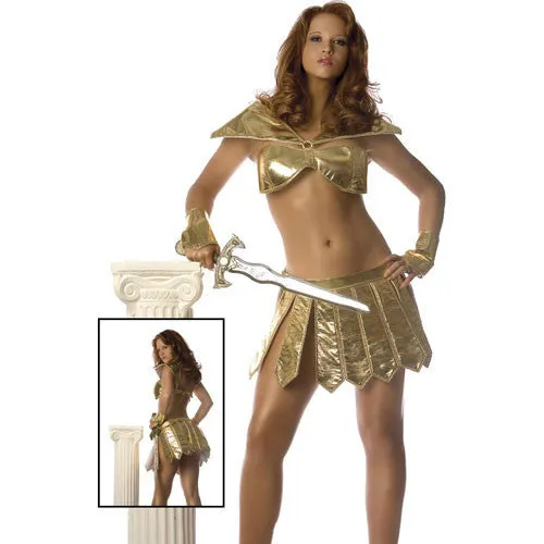 Glamorous Gladiator 4 Piece Costume