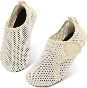 L-RUN Toddler Water Shoes Barefoot Aqua Socks Kids Swim Shoes for Beach Pool Surfing Yoga