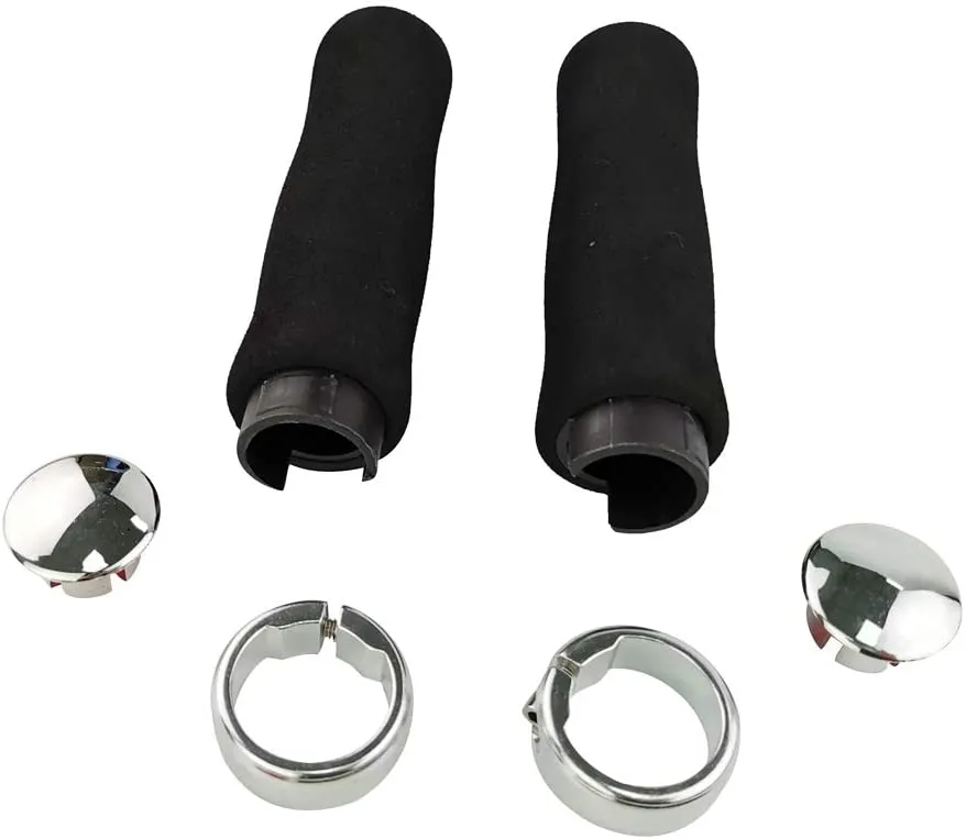 UPANBIKE Bike Grips Soft EVA Foam Sponge Single Lock On 22.2mm Handlebar Grips B094