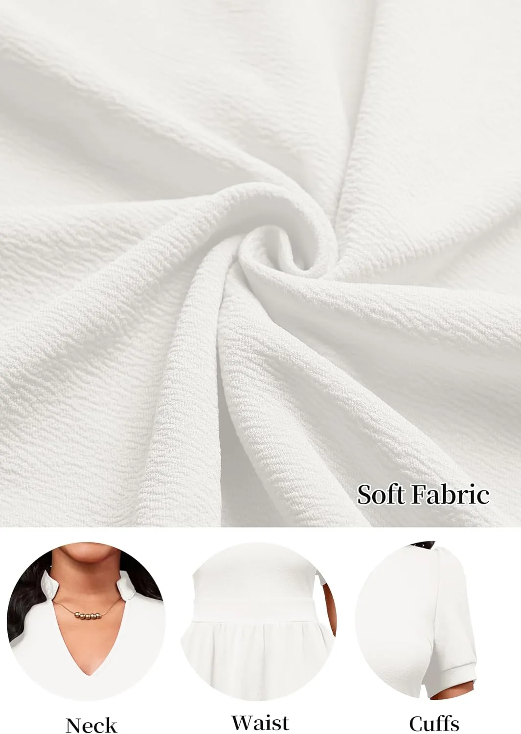 Women Dresses Short Sleeve Semi-Formal Knee Length V Neck Casual Ladies Dress
